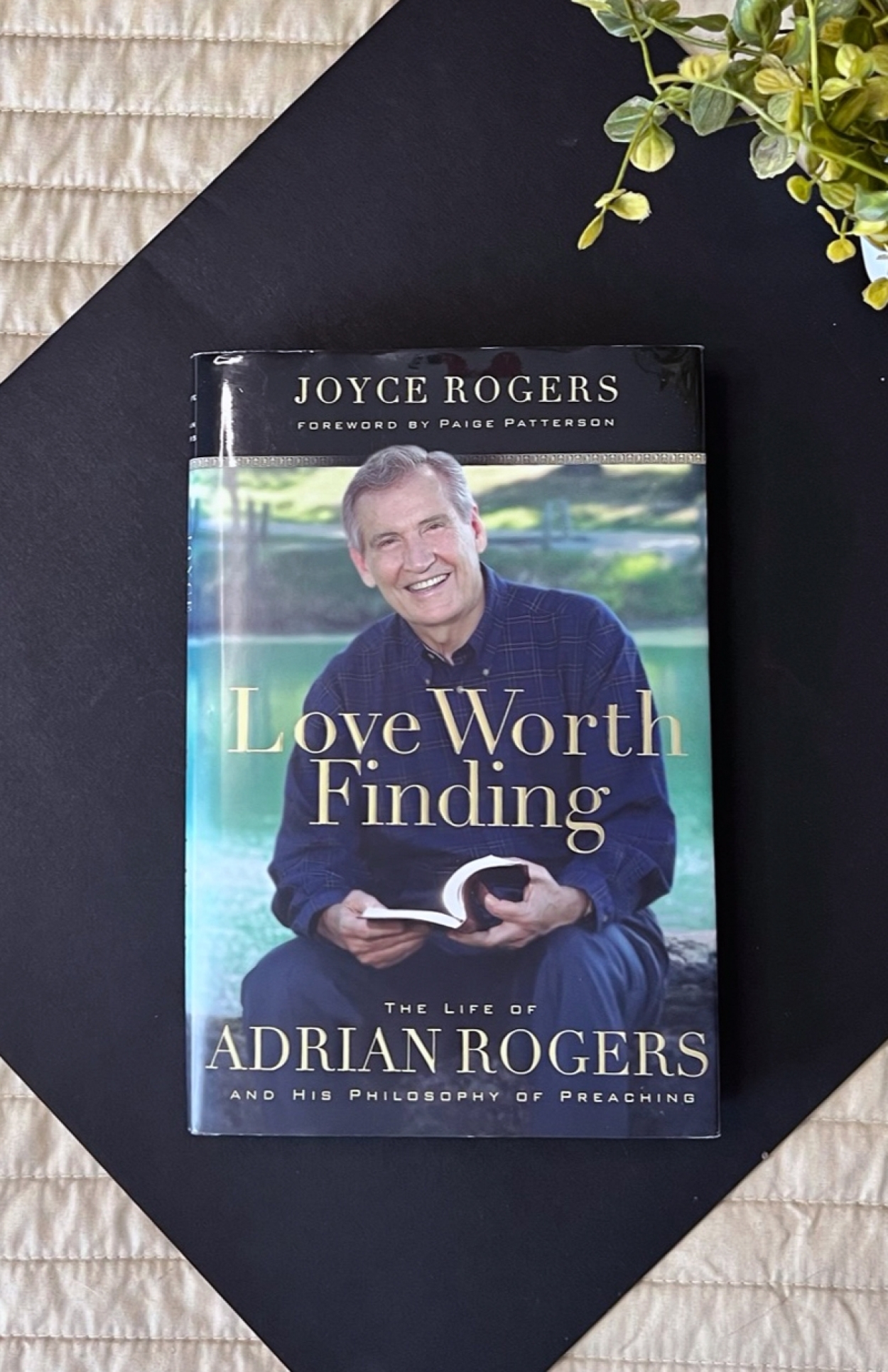 B115 love worth finding book FLAT LAY